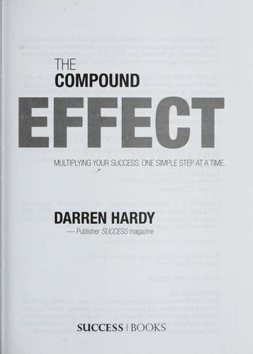 Cover of The Compound Effect by Darren Hardy